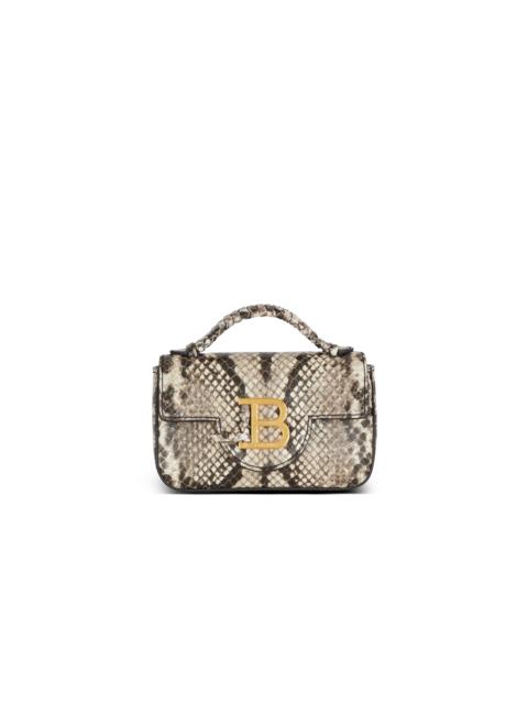 B-Buzz snakeskin-effect leather mini bag