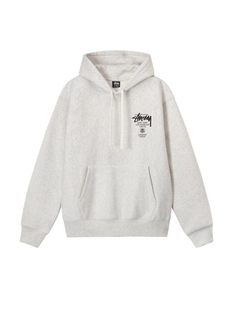 Stüssy Stussy World Tour Hoodie 'Ash Heather'