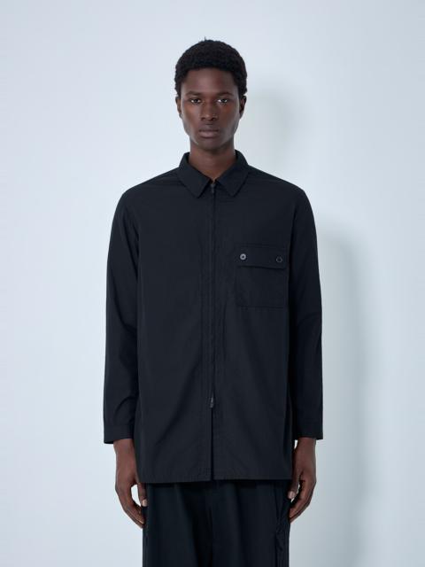 Yohji Yamamoto Chain Stitch Broad Zip Open Blouse