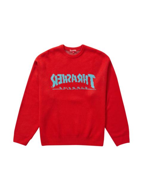 Supreme Supreme Thrasher Sweater Red
