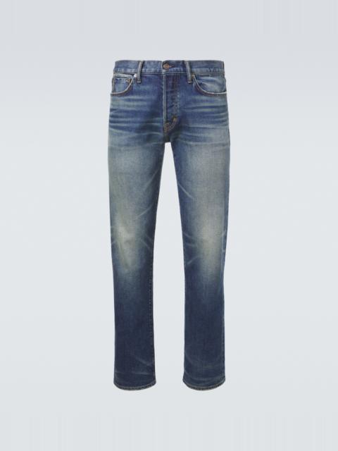 TOM FORD Faded straight jeans