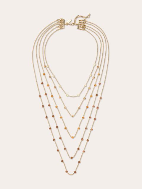 RAMY BROOK Sierra Layered Gemstone Necklace