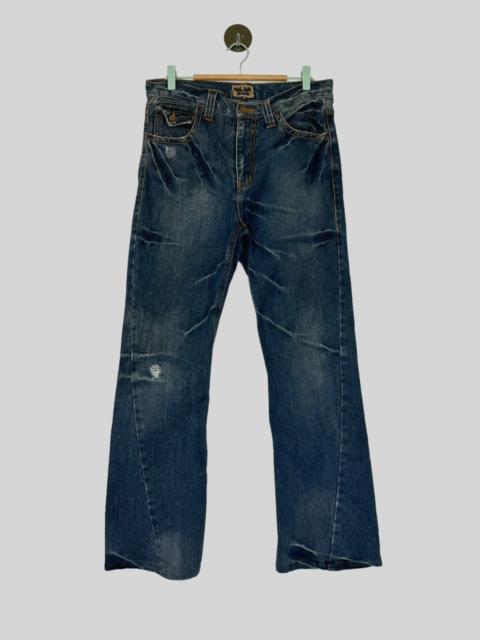 기타 브랜드 If Six Was Nine - FLARE TWIST LEG NYLAUS THUNDER⚡️DISTRESSED JEANS