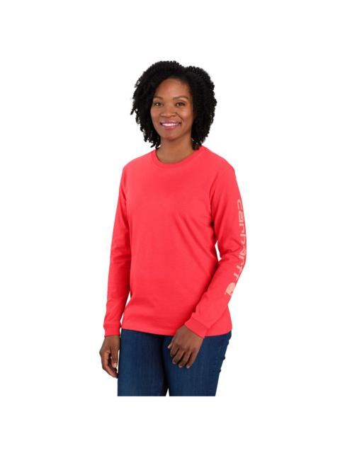 Carhartt Women's Dearborn Loose LS Logo T-Shirt