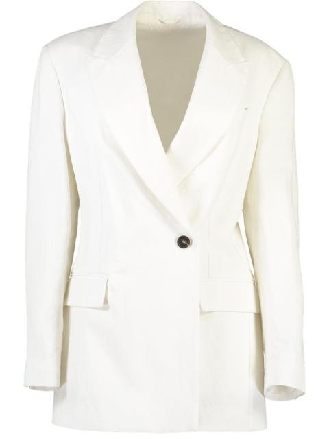 Brunello Cucinelli One Button Blazer