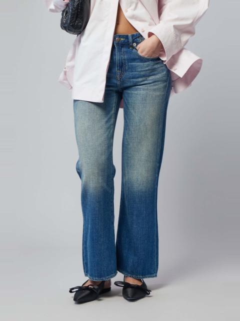 R13 Joan Cropped Flare Jean