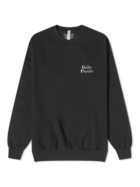 WACKO MARIA Wacko Maria Gothic Logo Crew Neck Sweat | REVERSIBLE