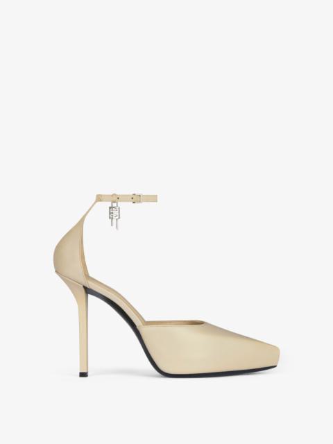 Givenchy G-LOCK PLATFORM PUMPS IN LEATHER