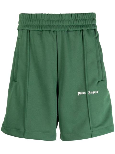 Palm Angels New Classic embroidered track shorts