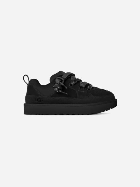 UGG ® Men's Lo Lowmel Suede/Recycled Materials/Textile Shoes in Black