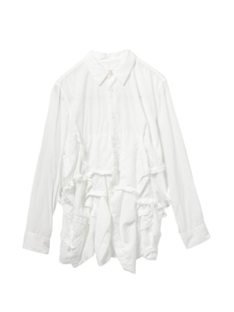 Comme Des Garçons ruffled shirt