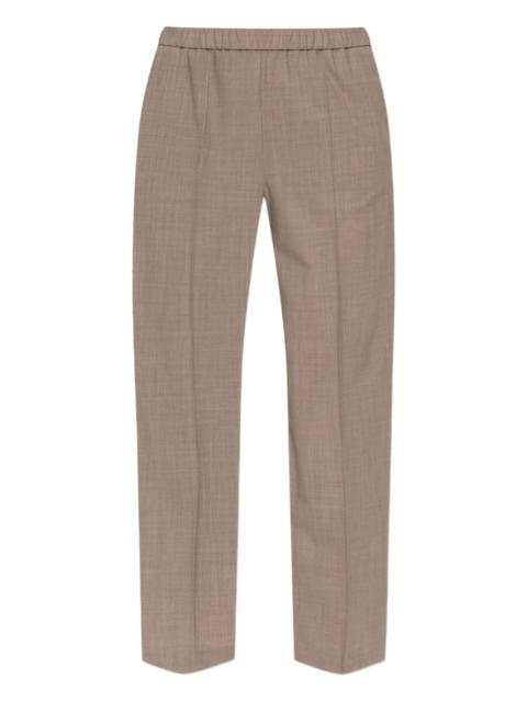 FABIANA FILIPPI creased straight-leg trousers