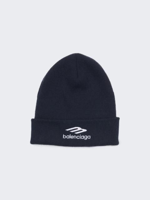 BALENCIAGA embroidered-logo beanie