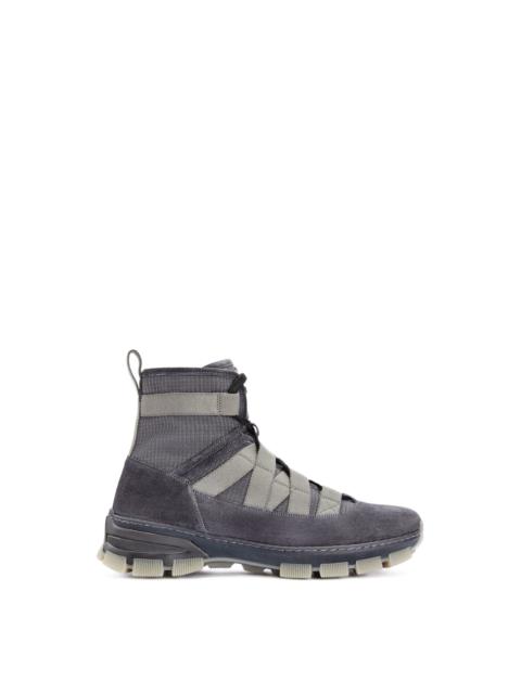 Loewe Army boot in split calfskin