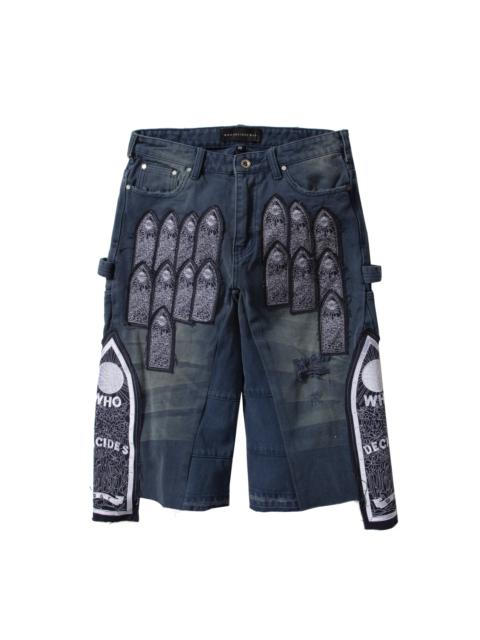 WHO DECIDES WAR PATCH ARCHED CARPENTER SHORT