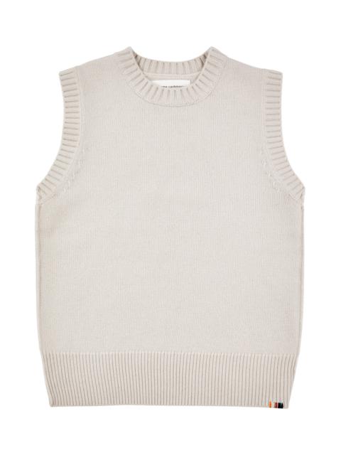 extreme cashmere N°252 Layer cashmere vest