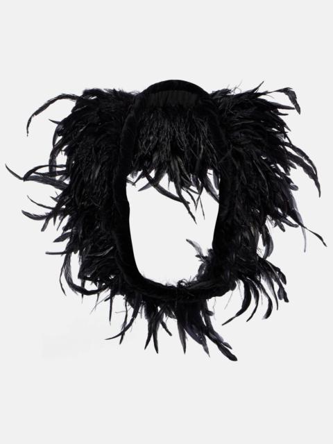 Dolce & Gabbana Feather scarf