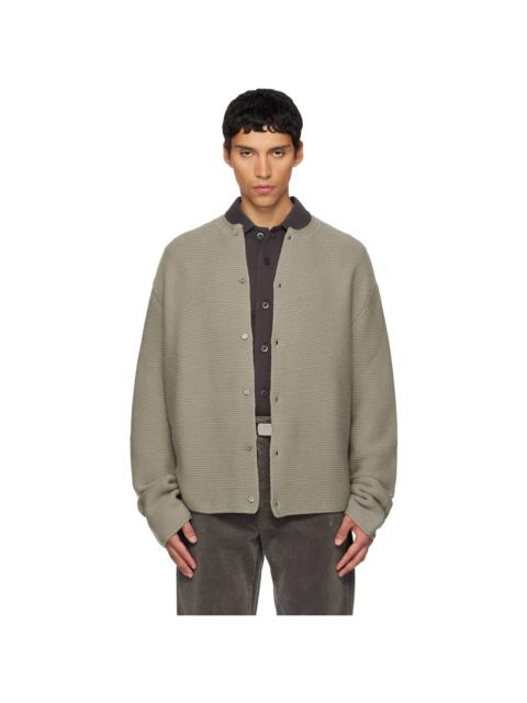 RIER Gray Tyrolean Cardigan