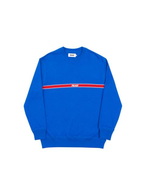PALACE Palace 320 Lines Crew Blue