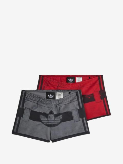 AVAVAV x adidas Originals logo-print shorts (set of two)