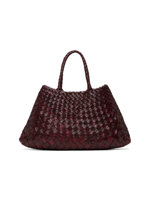 DRAGON DIFFUSION Burgundy Santa Croce Small Tote