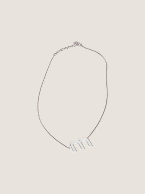 Miu Miu Metal necklace
