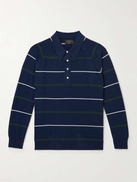 BEAMS PLUS Striped Cotton Sweater