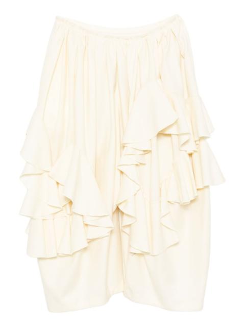 Comme des Garçons Comme des Garçons ruffled trousers