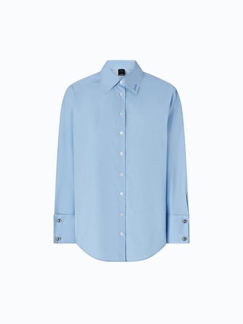 PINKO QUIET IS THE NEW PUNK COTTON SHIRT