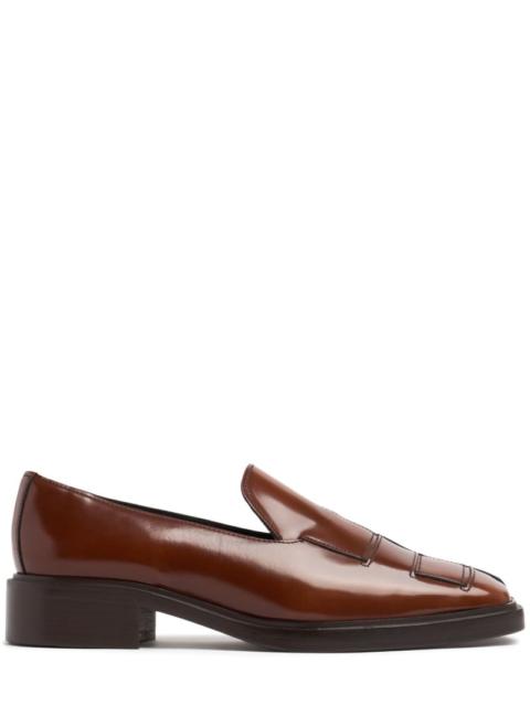 HEREU 20mm Guera leather loafers