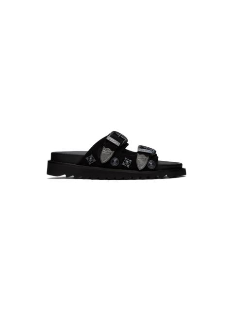 TOGA PULLA SSENSE Exclusive Black Sandals