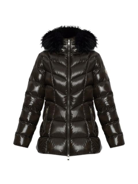 Moncler Fulmar faux-fur trim jacket