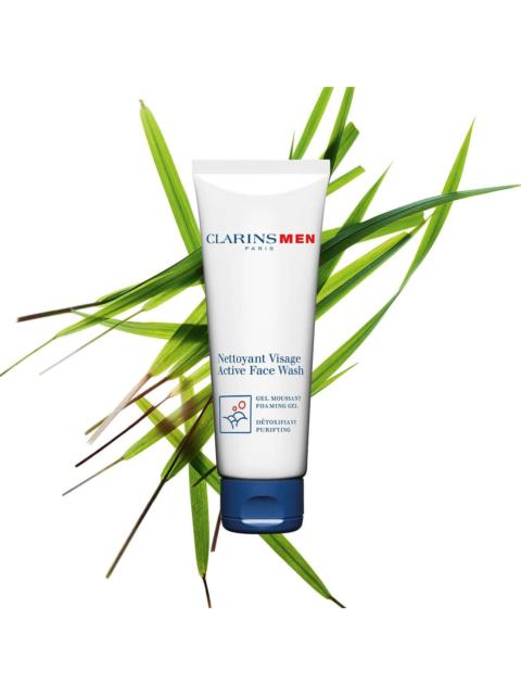 CLARINS ClarinsMen Active Face Wash - Gentle, Cleansing, + Foaming Face Wash for Men