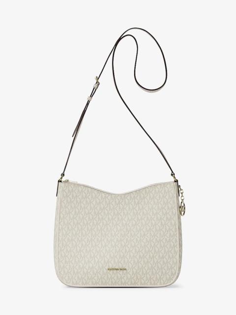MICHAEL KORS Nayla Medium Signature Logo Messenger Bag