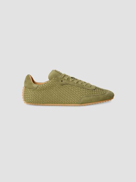 NAGHEDI Women's Milan Sneakers - Bottle Green