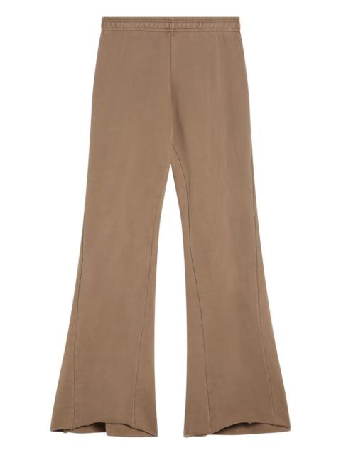 entire studios elasticated-waist flared trousers