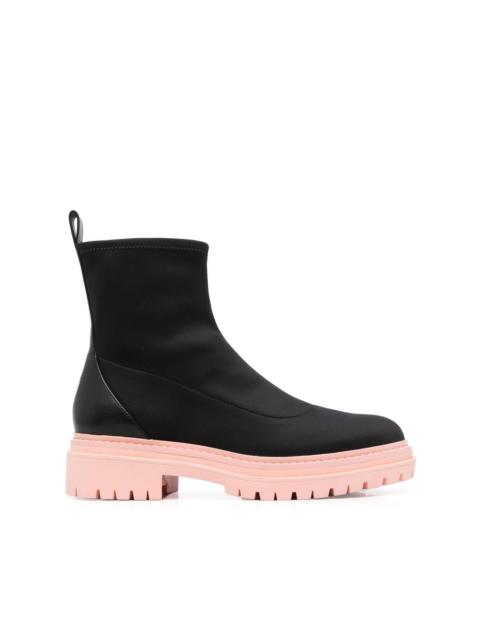 MICHAEL KORS Comet ridged-rubber sole boots