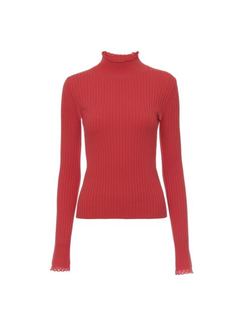 Chloé FITTED HIGH-NECK SWEATER