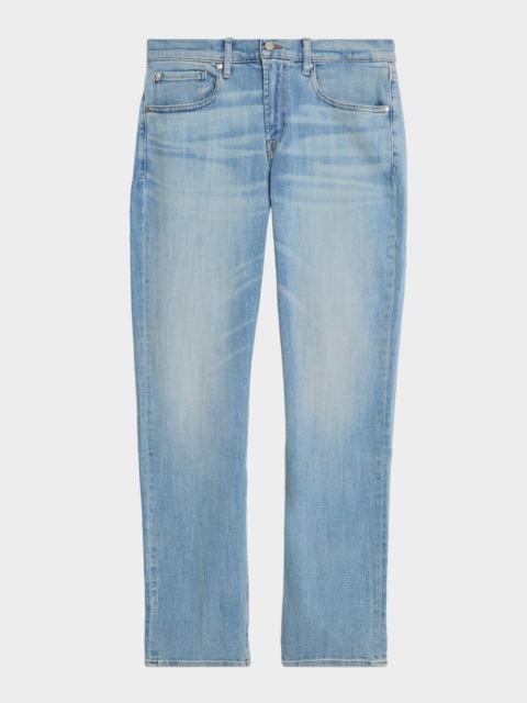 7 For All Mankind Men's The Straight Light-Wash Denim Jeans