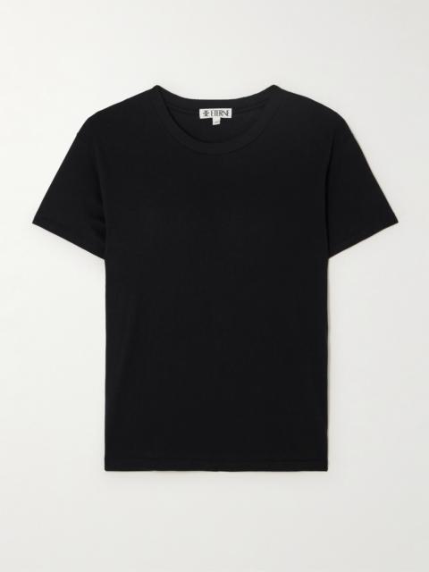 ÉTERNE Boyfriend Cotton And Modal-blend Jersey T-shirt