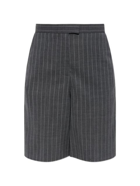 Valentino pinstripe-pattern shorts