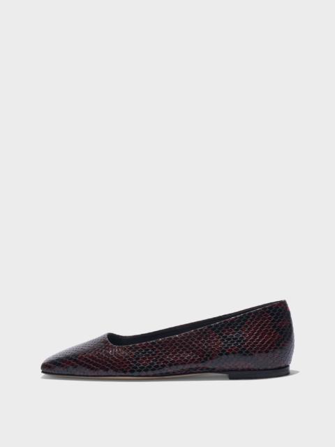 Aeyde Matti Square-Toe Flats