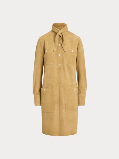 Polo Ralph Lauren Suede Utility Dress