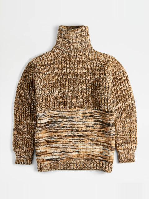 Tod's OVER TURTLENECK IN WOOL