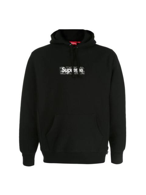 Supreme black 2024 hoodie