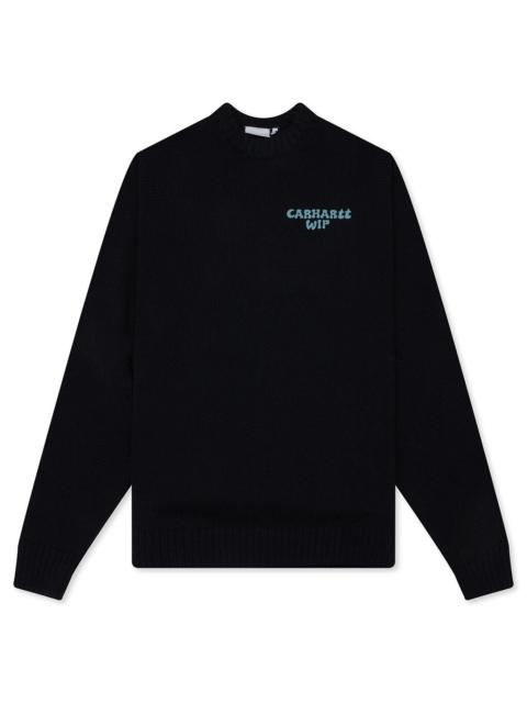 Carhartt WIP HELIX SWEATER - BLACK