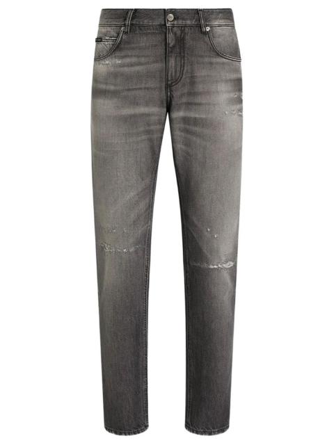 Dolce & Gabbana REGULAR FIT DENIM JEANS