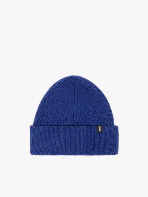 Mackintosh BLUE ECO CASHMERE BEANIE