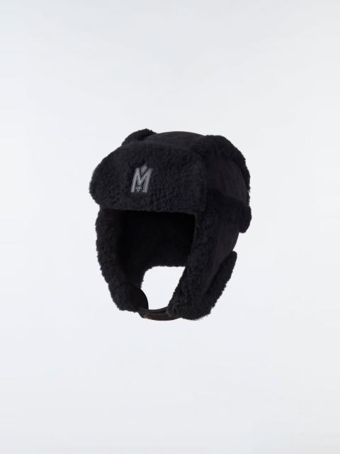 MACKAGE ZAYN Shearling aviator hat