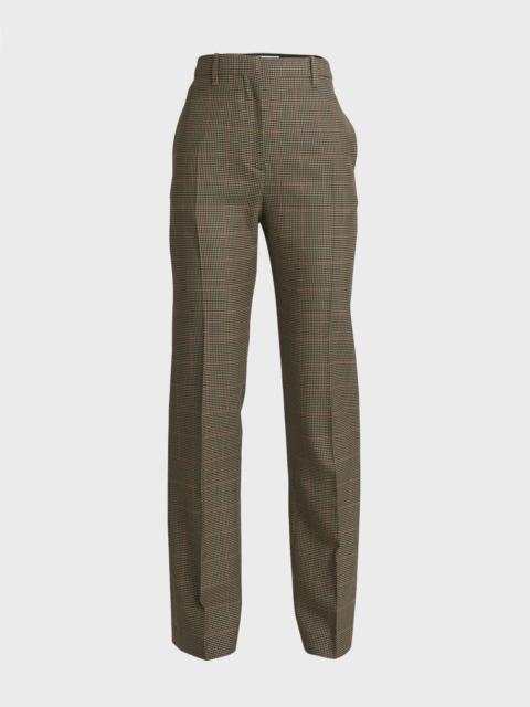 Golden Goose Journey Relaxed Wool Check Pants